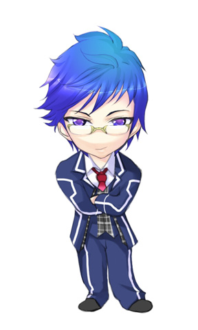 ミニキャラ　紺ＳＤ