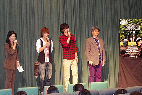 劇場映画『石の降る丘』初日舞台挨拶レポート