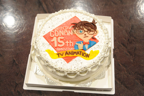 特製の“コナン君ケーキ”！