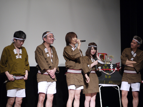 映画『石の降る丘』舞台挨拶「劇場公開感謝祭～安吾村祭り～」レポ