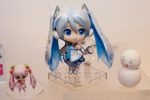 グッドスマイルカンパニー（GSC）で販売された、雪ミクたのしい雪あそびエディション。午前中、瞬く間に完売！