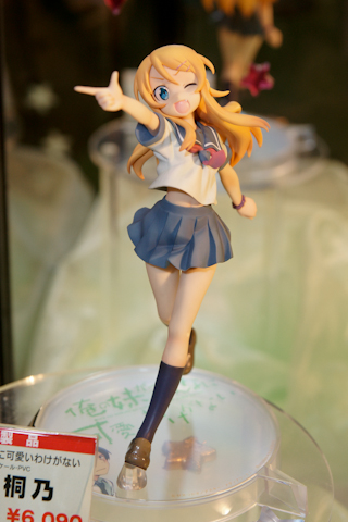 コトブキヤ『俺妹』の高坂桐乃は2011年2月発売予定。今後桐乃、黒猫、あやせに新作予定ありとのこと。