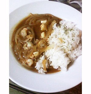 シーフードカレー：900円