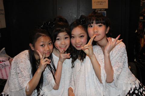 キッズダンサーたちもパシャリ☆