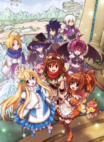 『SAGA13:拓かれる大地』メインイラスト<br>イラスト:雀葵蘭