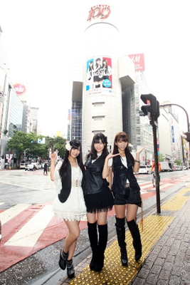 フレンチ・キスが3rdシングル発売記念に渋谷でキャンペーンを開催
