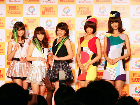 タワレコ初アイドル専門レーベルお披露目イベントをレポート