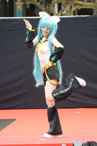 『初音ミク ProjectDIVA』初音ミク（リンスタイル）<br>CN：ウロコ。さん