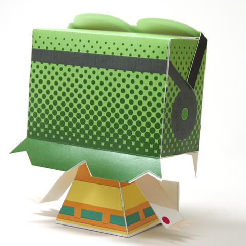 メグッポイドの後ろ姿