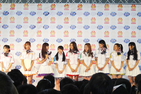 日本からヲタ芸輸出！「Japan Expo」ぱすぽ☆ライブ