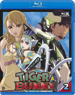 TVアニメ『TIGER ＆ BUNNY』Blu-ray第2巻ジャケット