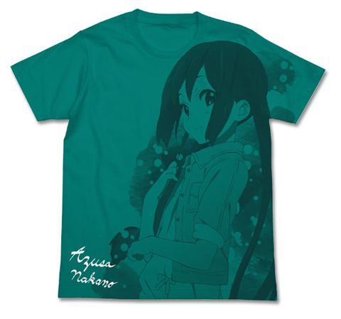 レア　けいおん! 二次元コスパ　キャラクターTシャツ 秋山澪オールプリントTシャツ [けいおん！] | 二次元