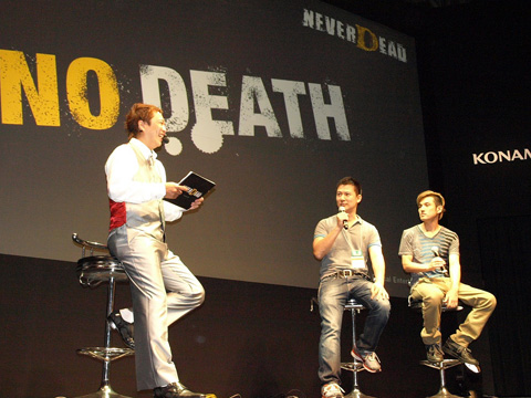 【TGS2011】『Never Dead』ステージに中島愛登場！