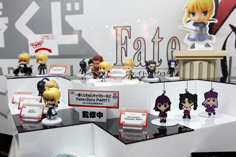 2012年6月発売予定の「一番くじきゅんキャラわーるど Fate/Zero PART1」。現在監修中だ。