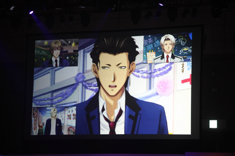 最後の最後のサプライズ！　「Live2D」による歴代王子4人のトークが披露された。