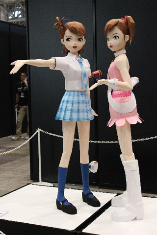 超めじるし(3)：「プロデューサーさん！等身大ペパクラですよ！／作者：S.V.」