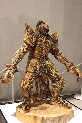 超めじるし(8)：「狂気のサーヴァントを彫ってみた／作者：ジェイソンさん」