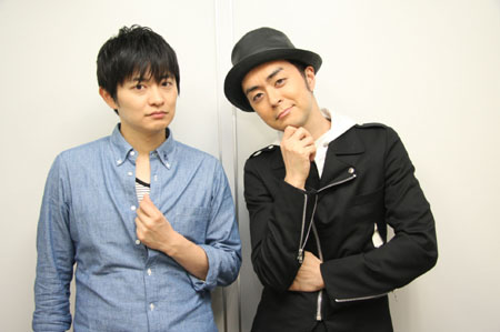 下野紘さん(左)、ヒャダインさん(右)。