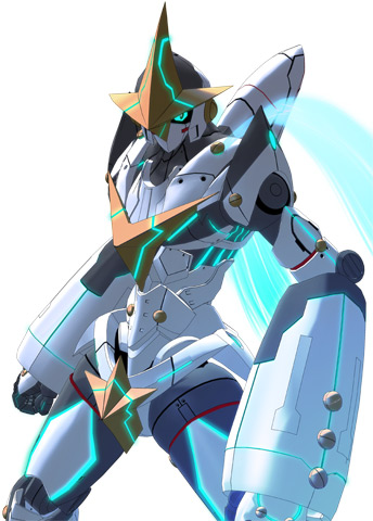 「ガンつく1」は、劇中アニメ『機動バトラー ガンヴァレル』の主役ロボットがモデルになっている。