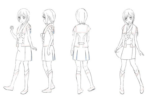 テレビアニメ『新世界より』メインキャラクターの線画設定が公開！