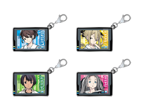 【ROBOTICS;NOTES】ファスナーアクセサリー　4種<br>発売日：7/5（木）頃<br>価格：各525円（税込）<br>サイズ：全長約5㎝　カラー　金属製<br>A（写真左上）あき穂　B（写真右上）フラウ<br>C（写真左下）淳和　D（写真右下）愛理