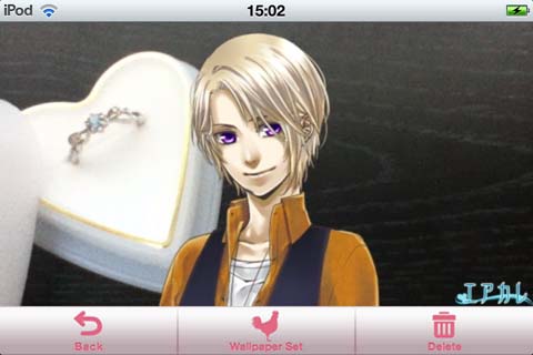 撮影した写真は「Albam」内に保存され、「CLOCK」画面の背景としても使用できます。 