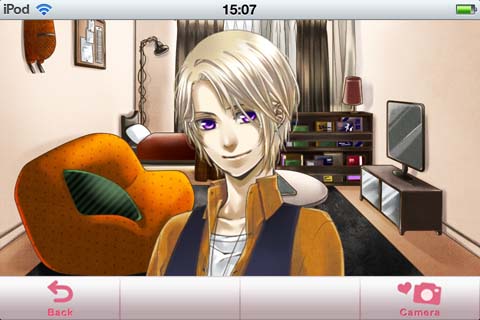 智也の部屋。智也の部屋は暖色系の家具が中心。カジュアルでいて大学生らしい赴きがある。