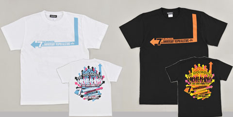 THE IDOLM＠STER 7th ANNIVERSARY 765PRO ALLSTARS Tシャツ　ロゴ柄