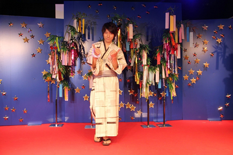 羽多野渉『流星飛行』発売記念イベント　１日遅れの七夕祭り開催