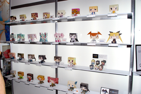 人気アニメや初音ミクなど、種々さまざま。