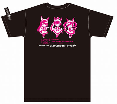 メイクイーン＋ニャン2　Tシャツ(うしろ)