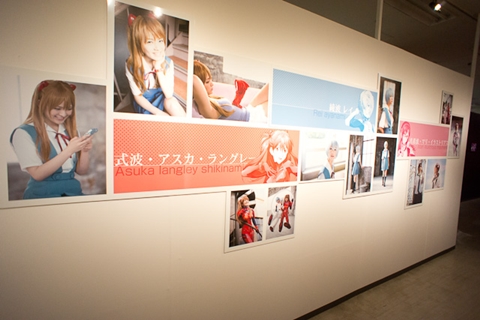 エヴァンゲリオン、美少女写真展、クリアファイル。 エヴァンゲリオン、美少女写真展、クリアファイル。