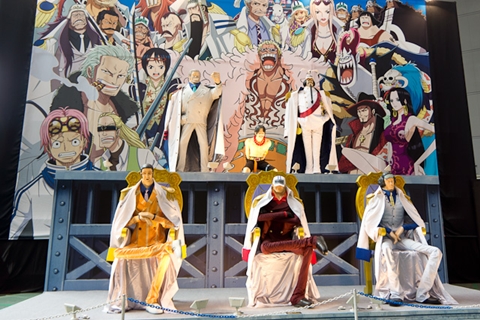 等身大キャラクターでシーンを再現