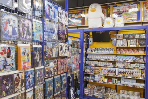 『銀魂』は、かなり大きなスペースで展開中。