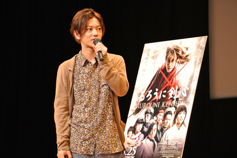 11時間待ちファンも『るろうに剣心』名古屋で舞台挨拶！