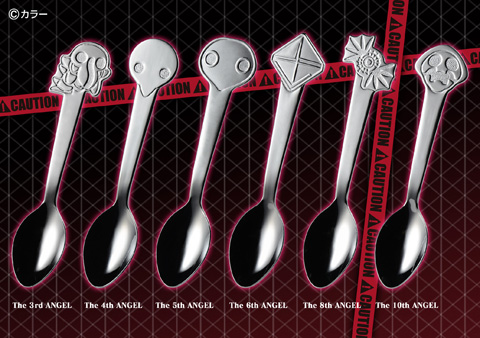 未開封 EVANGELION 使徒スプーン spoon 勺子 湯匙 未開封 EVANGELION 使徒スプーン spoon 勺子 湯匙