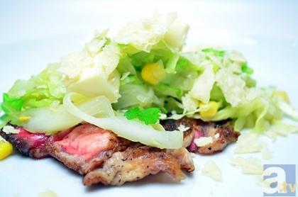 越前リョーマの「まだまだだね」サラダ