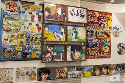 アニメイトカフェで『新テニスの王子様』とのコラボがスタート
