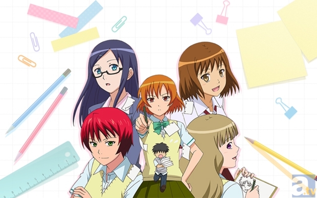 写真中央のキャラクターが、伊瀬さん演じる橘可奈。