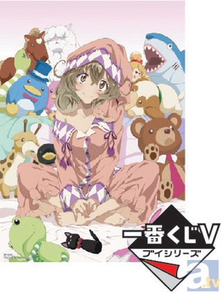 ▲『ささみさん＠がんばらない』が一番くじVで登場！描き下ろしイラストをはじめとする豊富なデザインが盛り込まれたラインナップとなっております。1回300円（税込）、バンプレストブースにて販売です!!