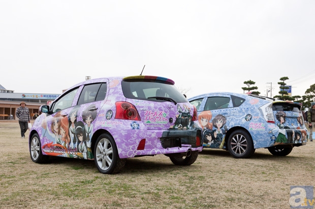 『ガールズ&パンツァー』の新痛車が2台お披露目！