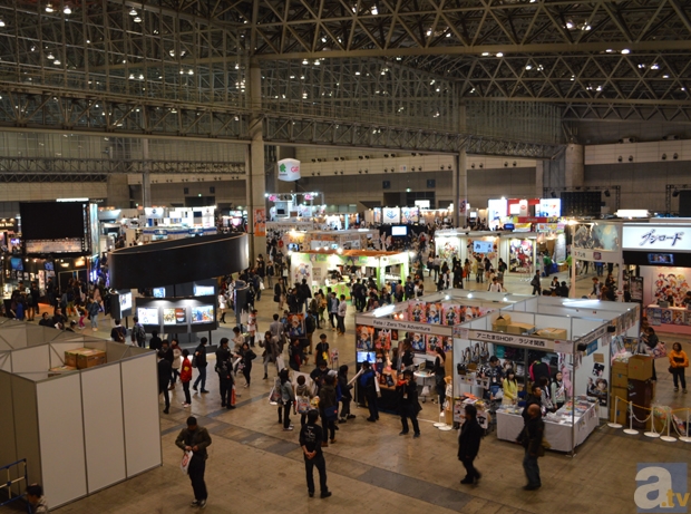 ▲16時30分ごろの会場の様子。