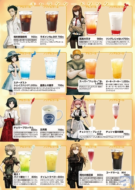 ▲キャラクタードリンク