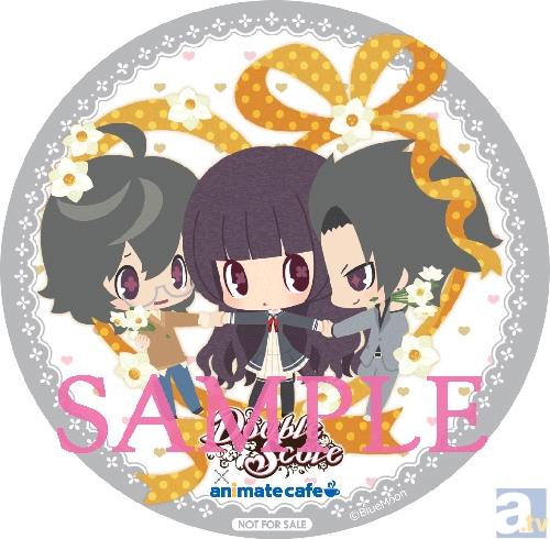 ▲注文特典コースター5種（神園は描き下ろし）