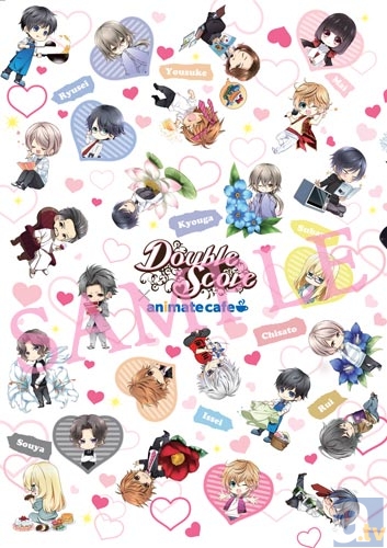 ▲ラッピングカー限定A4クリアファイル（350円）【写真左が裏、右が表】