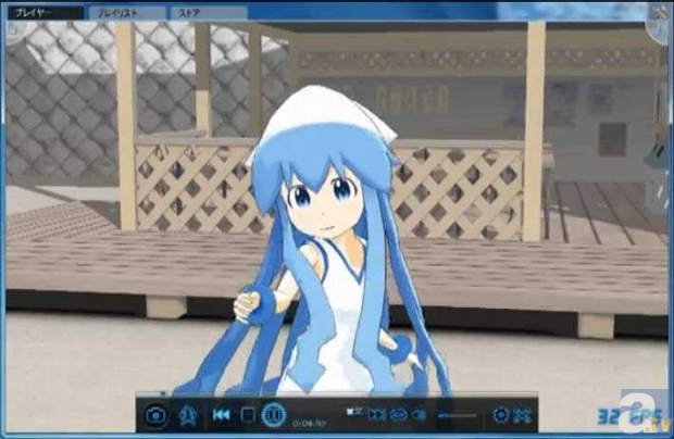 『侵略!?イカ娘』のキャラが踊りだす3Dコンテンツを配信開始！