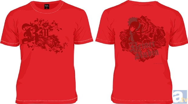 真紅と水銀燈のデザインTシャツが、8月16日より予約受付開始！