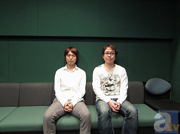 ▲(左から)神谷浩史さん、置鮎龍太郎さん