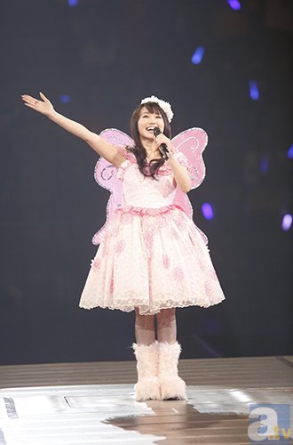 ▲水樹奈々さん（写真：江藤はんな）