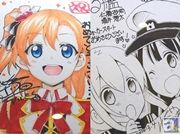 『ラブライブ!』や『艦これ』などの漫画作家陣による色紙を展示! 「AnimeJapan 2014」KADOKAWAブースのフォトレポートをお届け!